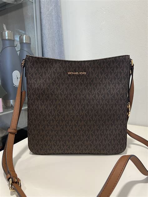 jet set travel michael kors brown|Michael Kors Jet Set Travel Continental Brown One Size.